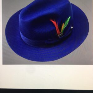 Dress Felt  Hat Navy Bleu