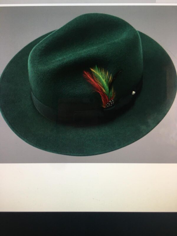 Dress Felt  Hat Navy Bleu - Image 3