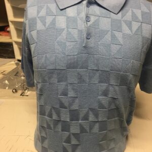 S/Sleeve Silver Sport Shirt