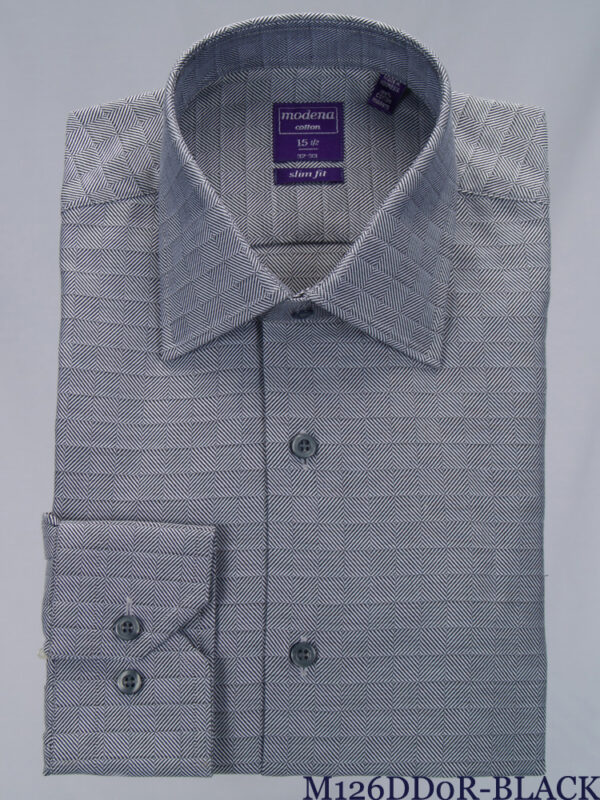LONG SLEEVE DRESS  SHIRT - Image 4